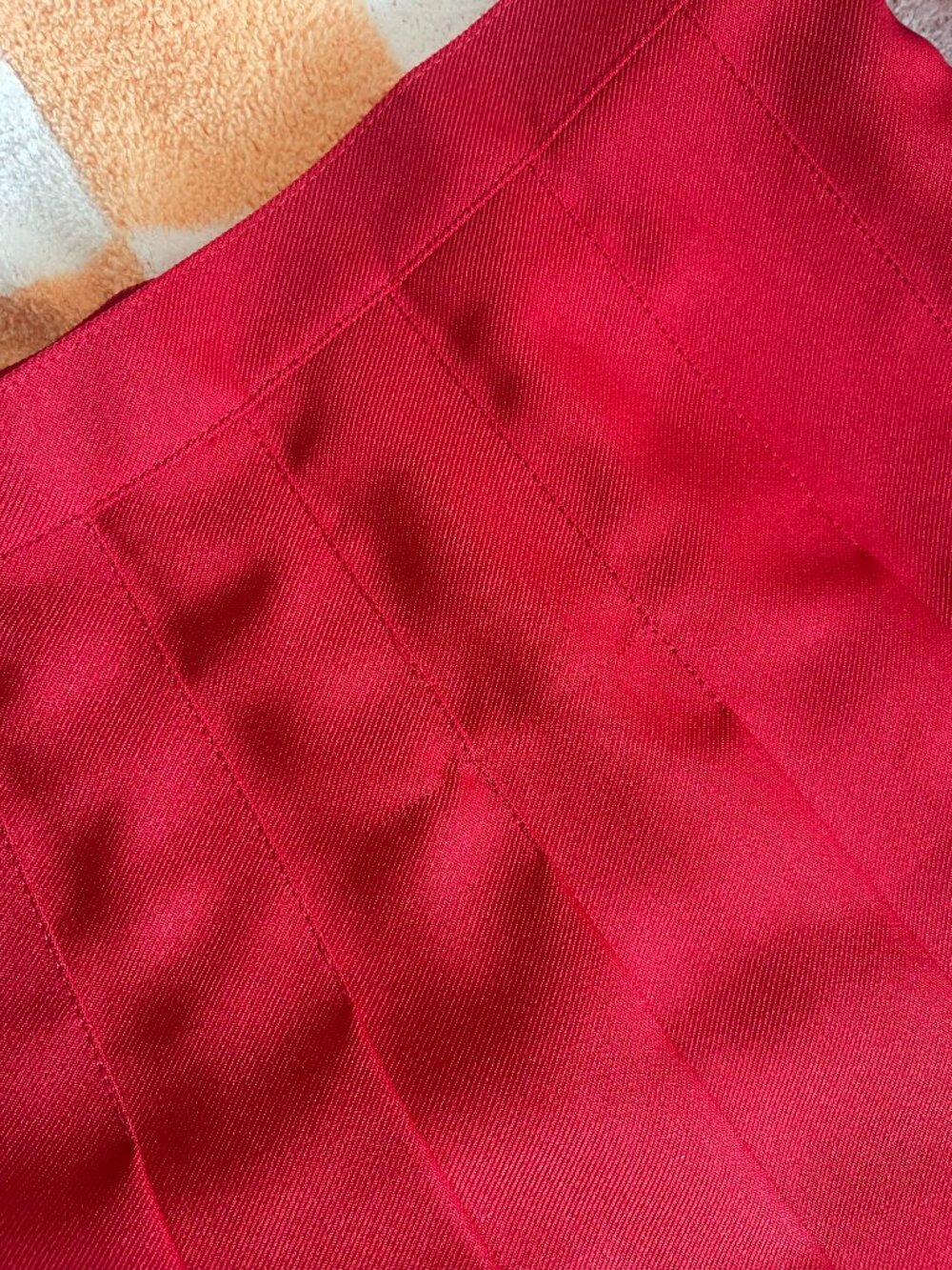 *Vintage* American Apparel Tennis Cheerleader Skirt in Red Size Large - Picture 16 of 16